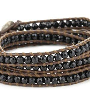 Chan Luu Onyx Wrap Bracelet